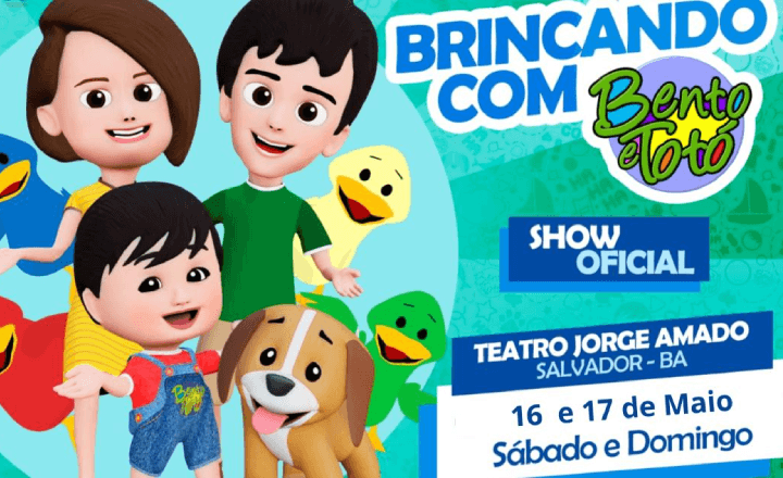 BRINCANDO COM BENTO E TOTÓ